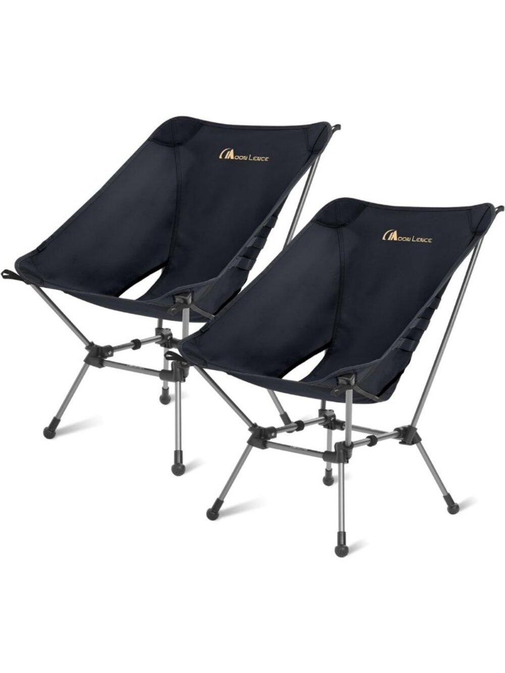 Compact Lightweight Folding Camping Chair - Ultralight, Roomy, 330Lbs Capacity